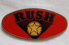 Rush Pop Group Vintage Pin
