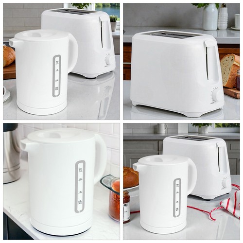White electric kettle - white,