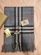 Burberry Cashmere Scarf gray
