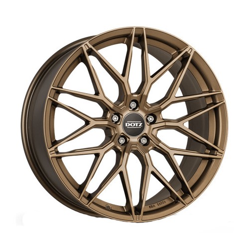 Alloy wheel dotz suzuka bronze - alloy,