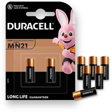 DURACELL MN21 A23 Battery 12V Security Door Bell Garage Alkaline Batteries LRV08