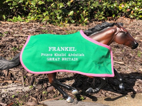 Frankel embroidered blanket - embroidered,