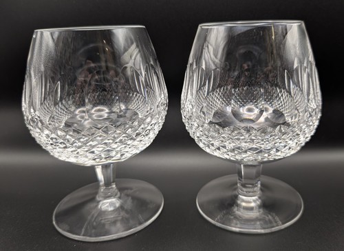 Pair waterford crystal - of,