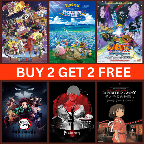 Classic anime posters wall - posters, art