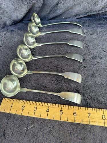 Set matching 5 silver - of, 6.5"