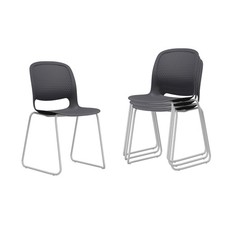Modern Stacking Chairs Set of