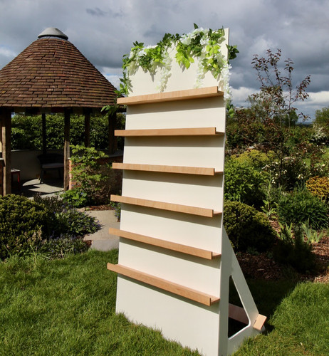 Event wall display shelves - event,