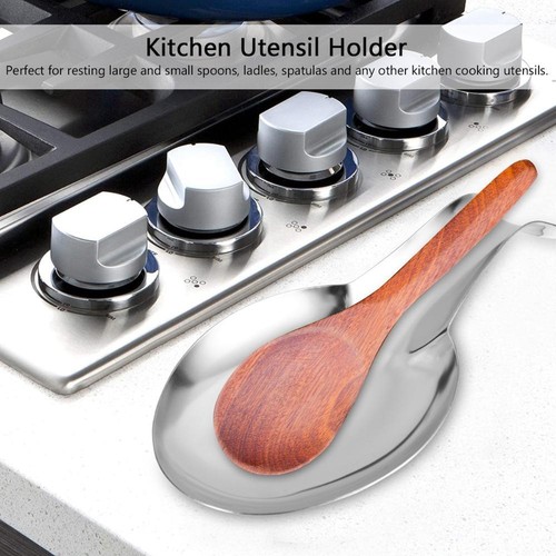 Spoon rest stainless steel - spoon,
