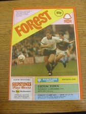 01/12/1990 Nottingham Forest v