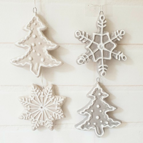 Ceramic snowflake tree - 2,