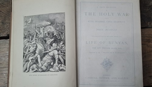 Antique book from 1870 the - from, 1870's
