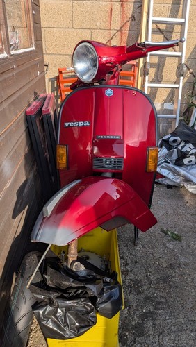 Vespa 125 project - project, (read