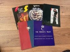 5 x mixed lot of concert