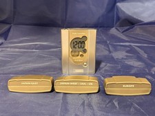 Oregon Scientific RMB383 Multi-Band World Travel Atomic Alarm Inc Travel Case