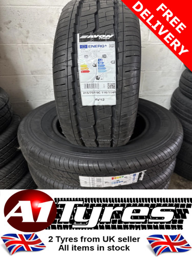 215 75r16c avon av12 van - 215/75r16c,