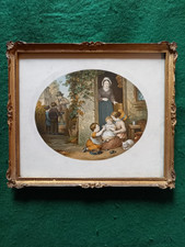Ornate gilt-framed Le Blond