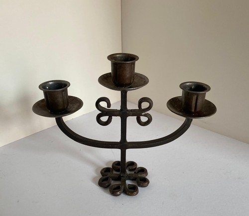 Vintage swedish wrought iron - wrought,