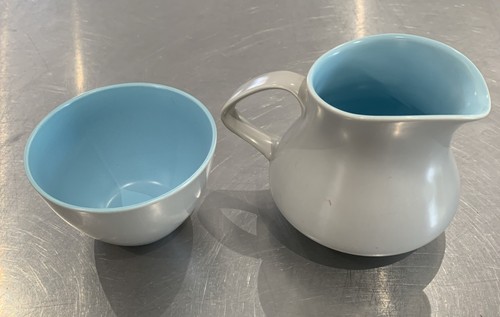 Poole pottery milk jug and - milk,