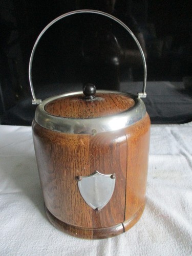 Vintage oak wooden ceramic - vintage,