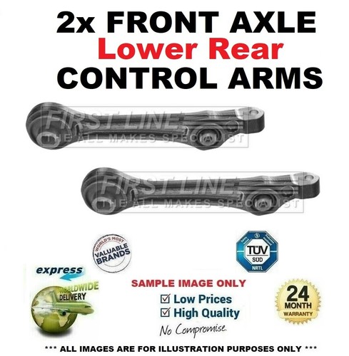Front lower rear control - 2x,