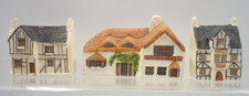 Philip Laureston Pottery Houses (Set of 3) Bakery, Tudor Inn, Country Club