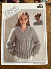 Girls Knitting Patterns V Neck
