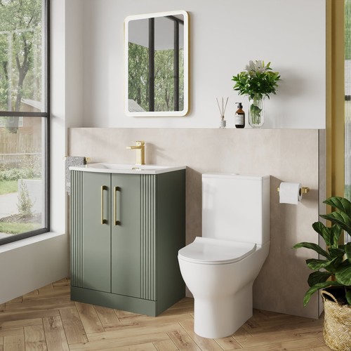 Deco curved 500mm satin - deco,