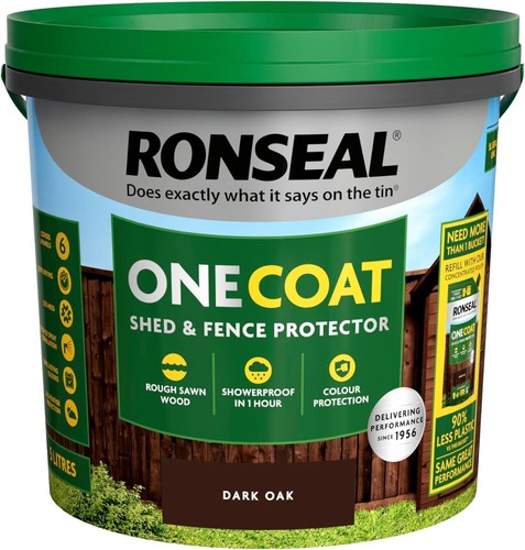 Ronseal one coat - one, shed