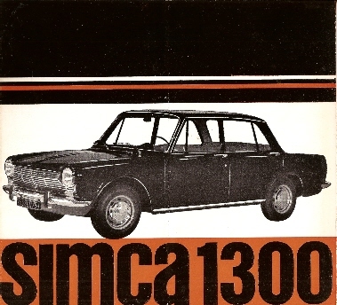 Simca 1300 saloon 1963 - 1300, uk