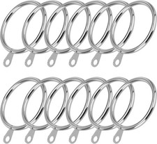 ICatchy Silver Curtain Rings