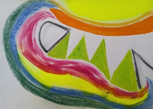 Abstract teeth original - abstract,