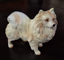 Vintage Matte Cream Pomeranian
