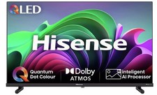 Hisense Smart TV Full HD 32E5NQTUK 32"  HDR QLED Freeview TV Black