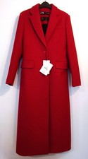 Zara Red Manteco Wool Blend