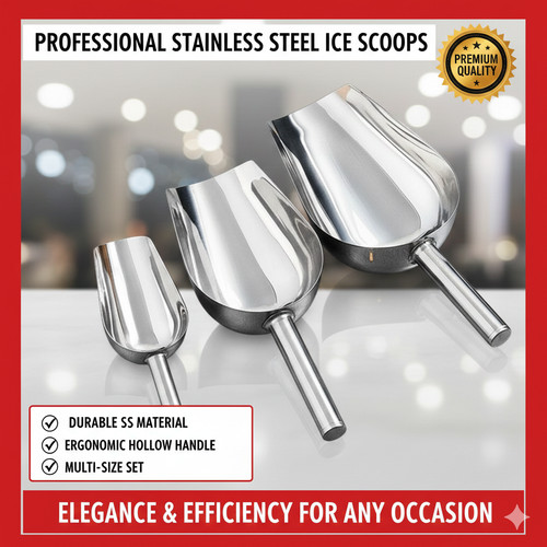Stainless steel ice cube flour - ice,