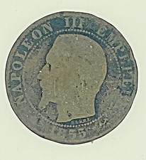 France-1855-10c Napoleon III Coin-Circulated
