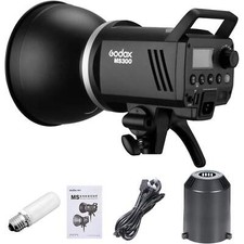Godox MS300 300W Studio Flash with Bowens Mount & 2.4G Wireless X System GN58