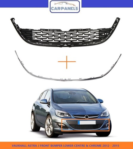 Vauxhall astra front - front, bumper