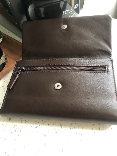 Genuine leather envelope - genuine,