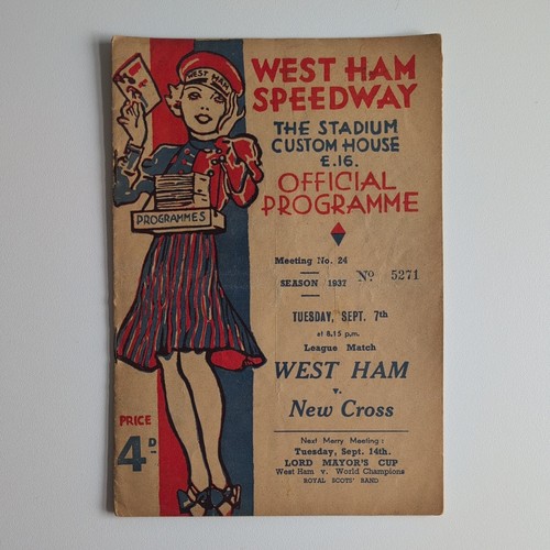 West ham new cross speedway - v,