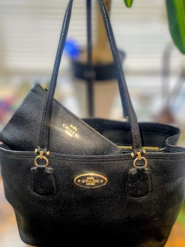 Coach taxi large tote black - coach,
