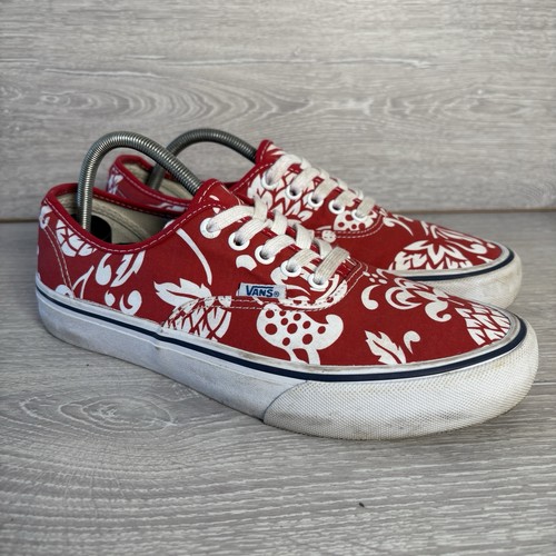 Vans trainers mens - vans, red