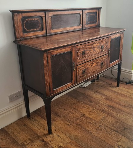 Lovely antique oak sideboard - antique,