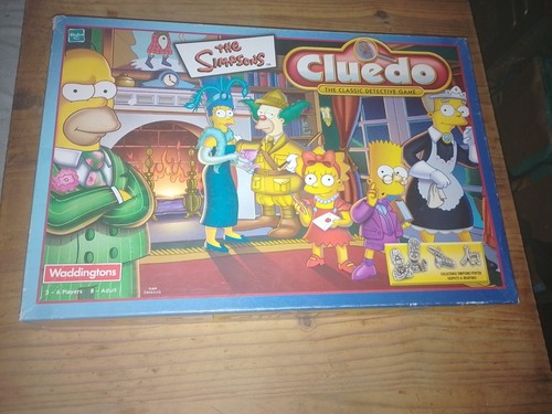 The simpsons cluedo - simpsons, board