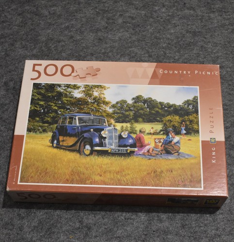 King 500 piece jigsaw puzzle - piece,