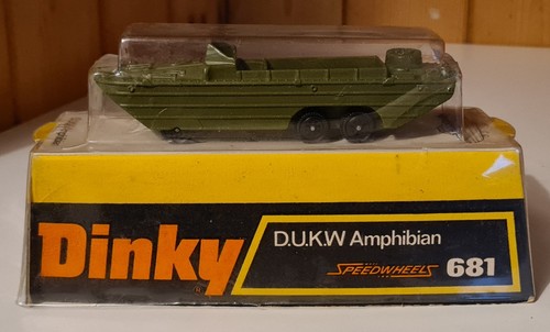 Vintage dinky toys 681 dukw - toys,