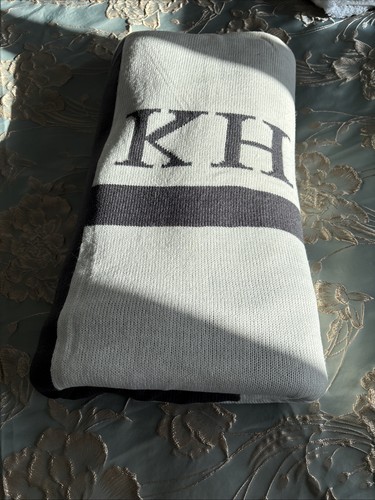 Kelly hoppen knitted throw - knitted,
