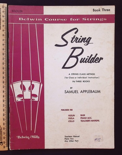 Belwin course for strings - belwin,