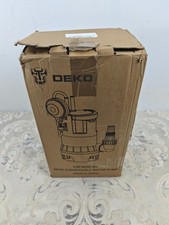 Water Pump: DEKO Submersible Water Pump 400W 10000L/H, Portable Water Sump Pump 