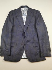 DUCHAMP Mens Size IT 48/UK 38 Single Breasted Slim Fit Jacket NEW Floral Lined